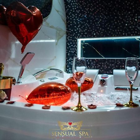 Sensual Spa- Love Room Jacuzzi Hammam Terrasse Nancy Extérieur photo