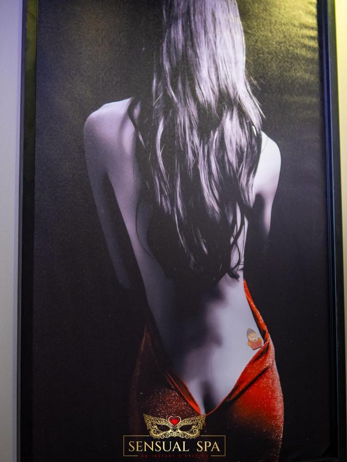 Sensual Spa- Love Room Jacuzzi Hammam Terrasse Nancy Extérieur photo