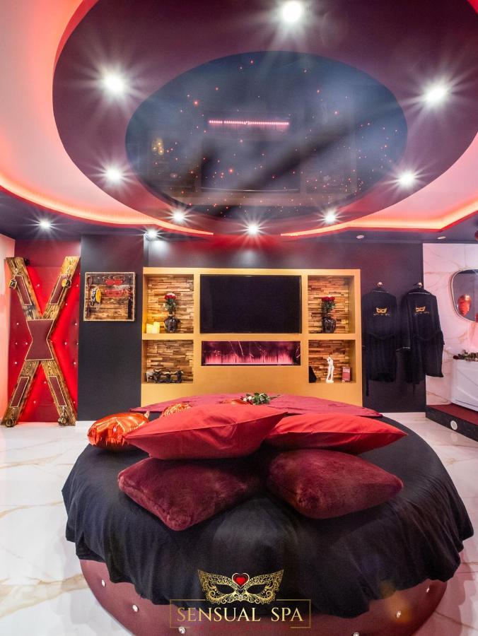 Sensual Spa- Love Room Jacuzzi Hammam Terrasse Nancy Extérieur photo